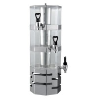 Hot Sale commercial beverage 3 tanks or single plastic juice dispenser