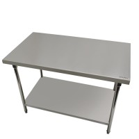 Commercial kitchen heavy duty stainless steel work table outdoor sink table