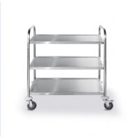 PRD-L3 Hot Sale Stainless Steel Hotel Cleaning Trolley Food Trolley Restaurant Service Trolley