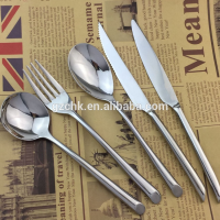 Stainless steel oblique handle knife fork / tableware apply hotel / restaurant