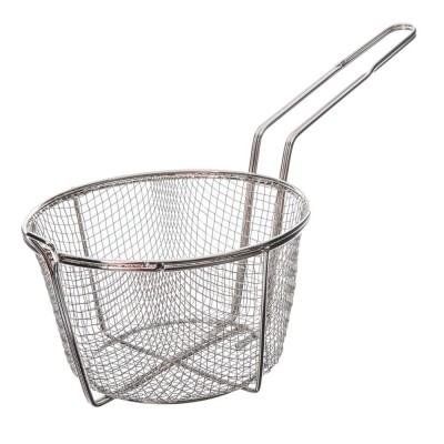 Food Serving Tool Mini Fryer Basket Popular Used In Hotels & Restaurants-Stainless steel