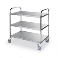 Leegin Hot Sale Stainless Steel Restaurant Service Trolley