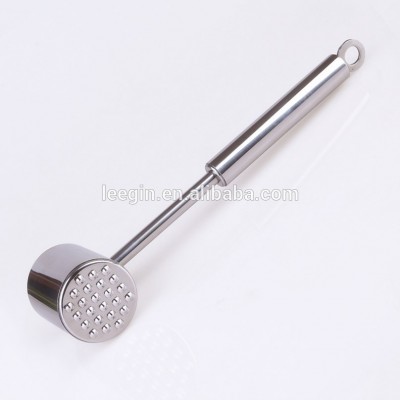 Jiangmen Leegin Factory Low MOQ Stainless Steel Cooking Tools Kitchen Utensils Meat Tenderizer