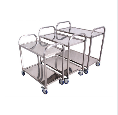 Leegin Hot Sale Stainless Steel Restaurant Food Service Trolley/Hotel cleaning trolley cart