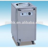 Hotel equipment Electric single holder plate warmer dish warmer cart DR-1