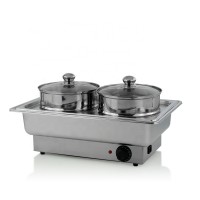 Party Buffet Chafing Dish Heating Insulation Steamer Furnace Stove Bain Marie Electric Commercial Food Warmers